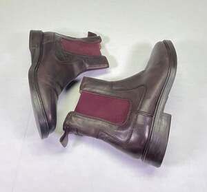 Florsheim Chelsea Men’s Leather Burgundy Boots US 8 EU 42